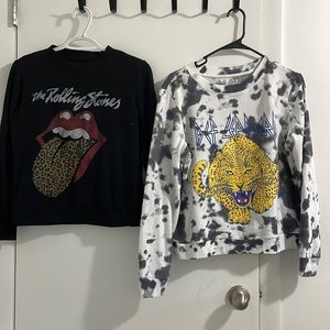 Graphic sweater bundle